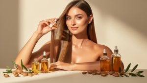 découvrez les bienfaits de l'huile d'argan pour les cheveux et apprenez comment l'utiliser pour nourrir, réparer et sublimer votre chevelure naturellement.