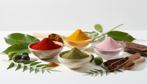 découvrez nos poudres ayurvédiques et plantes pour des soins capillaires ciblés, naturels et efficaces, qui revitalisent et renforcent vos cheveux en douceur.