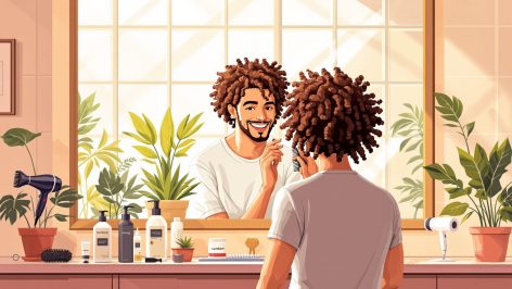découvrez la meilleure routine et les soins essentiels pour entretenir et sublimer les cheveux frisés chez l'homme. nos conseils pratiques pour hydrater, définir les boucles et éviter les frisottis.