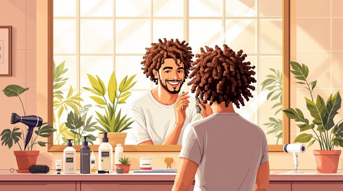 découvrez la meilleure routine et les soins essentiels pour entretenir et sublimer les cheveux frisés chez l'homme. nos conseils pratiques pour hydrater, définir les boucles et éviter les frisottis.