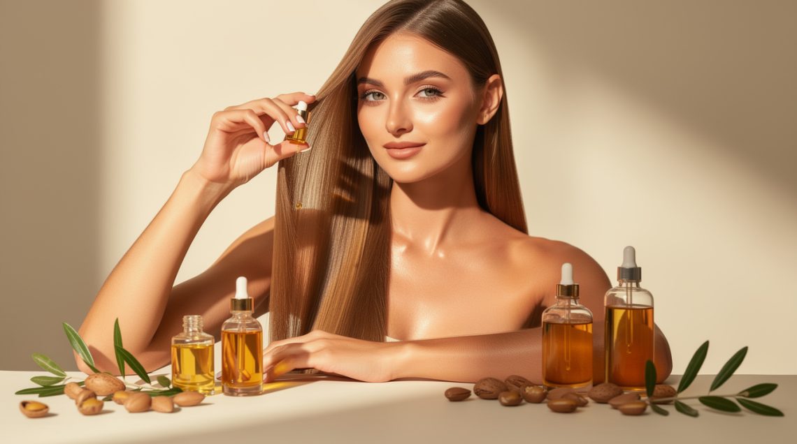 découvrez les bienfaits de l'huile d'argan pour les cheveux et apprenez comment l'utiliser pour nourrir, réparer et sublimer votre chevelure naturellement.