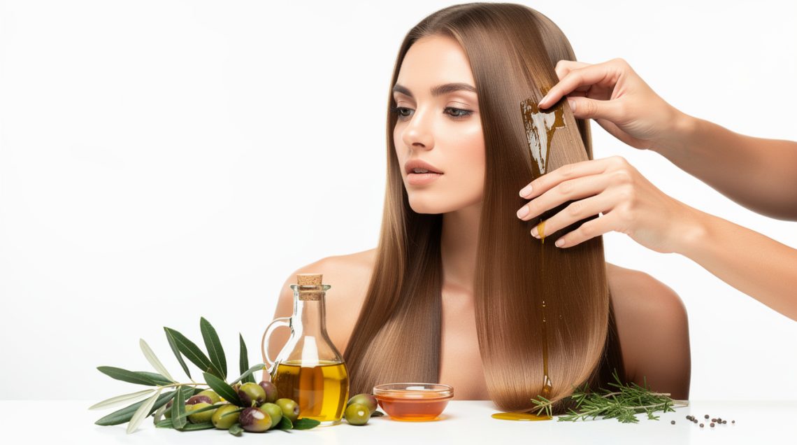 découvrez les bienfaits de l'huile d'olive pour les cheveux et apprenez des recettes naturelles pour nourrir et revitaliser votre chevelure.